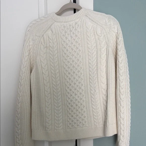 Sezane Tiphaine Cardigan Ecru - Size L - Picture 4 of 8